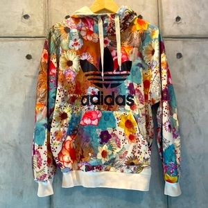 Floral Adidas & Farm Hoodie